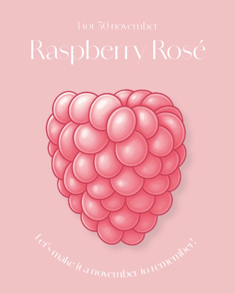 Raspberry rosé actie - MaRo Izegem