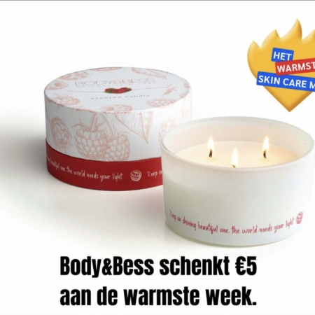 2 geurkaarsen I actie de warmste week - MaRo Izegem