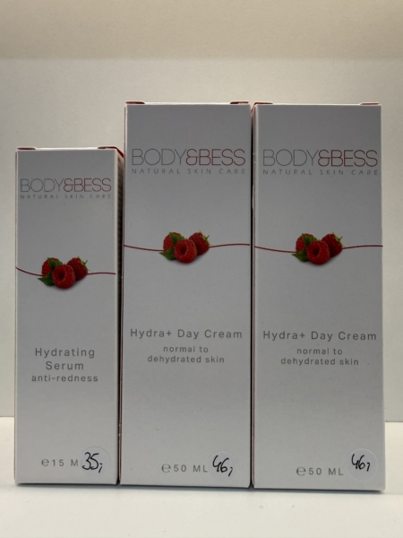 Hydra+ day cream + Hydrating serum Body&Bess
